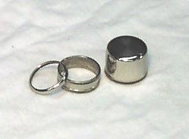 FLY ROD REEL SEAT nickel silver cap & ring hardware 